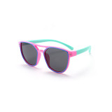 Kids Diamond Shape Silicone Sunglasses