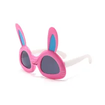 Kids Cartoon Rabbit Polarized Silicone Sunglasses