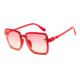 Kids Square Bee Glasses Anti-UV Protection Fashion Sunglasses