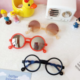 Kids Round Frame Anti-UV Protection Fashion Sunglasses