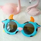 Kids Cartoon Cow Shaped Fashion Anti-UV Protection Sunglasses