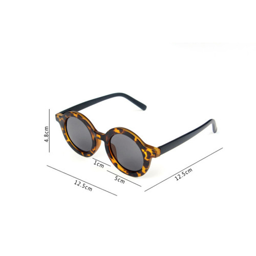 Kids Round Frame Fashion UV400 Sunglasses