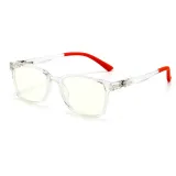 Kids 360 Degree Spring Frame Blu-ray Protection Optical Clear Glasses