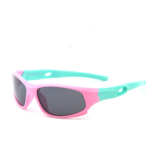 Kids Outdoor Sports UV Protection Silicone Sunglasses