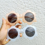 Kids Round Sunflower Fashion Anti-UV Protection Sunglasses