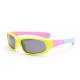 Kids Riding Sports Polarized Silicone Sunglasses Matching Color Adjustable Frame