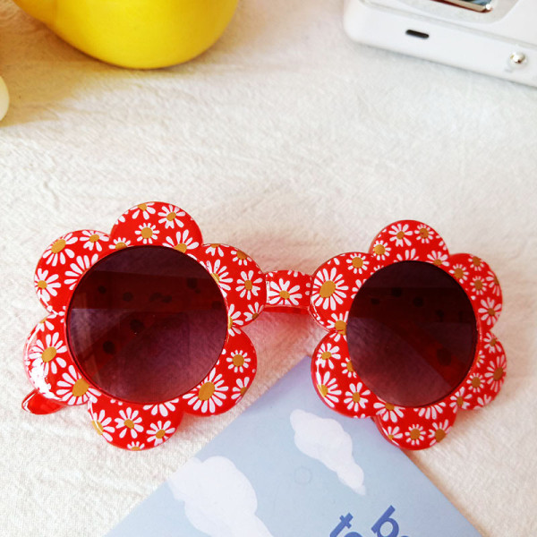 Kids Fashion Sunflower Anti-UV Protection Sunglasses