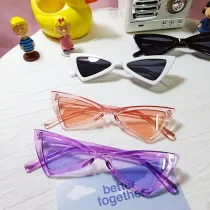 Kids Vintage Triangle Anti-UV Protection Fashion Sunglasses