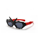 Kids Transformers Polarized Silicone Sunglasses Red Frame