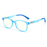 Kids 360 Degree Spring Frame Blu-ray Protection Optical Clear Glasses