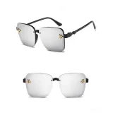Kids Square Bee Glasses Anti-UV Protection Fashion Sunglasses Black Frame