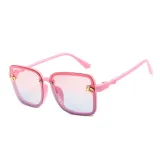 Kids Square Bee Glasses Anti-UV Protection Fashion Sunglasses
