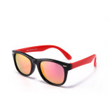Kids UV Protection TPEE Rubber Polarized Light Tinted Silicone Sunglasses