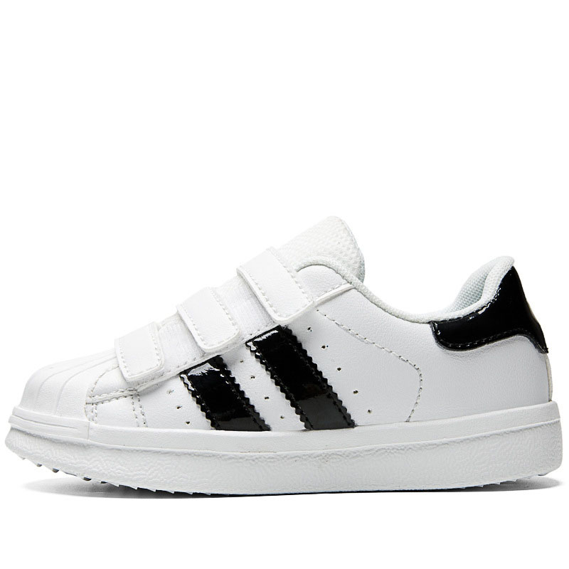 white shell toe toddler