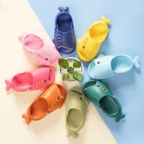 Kids 3D Cute Shark Summer Slippers Sandals Shoes