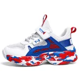 Kid Boy Mesh Breathable Fitness Lightweight Running Sneakers Shoes