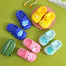 Toddler Kids Cute Duck Dinosaurs Beach Home Summer Slippers Shoes