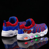 Kids LED Light Breathable Sports Sneakers Shoes