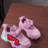 Toddler Kid LED Light Mesh Breathable Sneakers Shoes