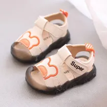 Baby Toddler Kids Bear Soft Soled Non Slip Wrapped Summer Sandals Shoes