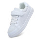 Kids Classic White Mesh Breathable Sneakers Flat Shoes For Boy Girl
