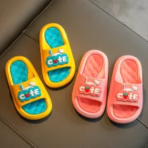 Kids Cute Rabbit Strawberry Summer Indoor Home Slippers
