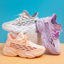 Kids Mesh Breathable Lightweight Sneakers Shoes