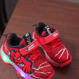 Toddler Kid LED Light Mesh Breathable Sneakers Shoes