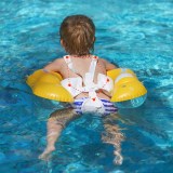 Baby Toddlers Inflatable Swimming Float Swimming Circle With Sunshade
