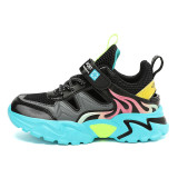 Kid Boys Hollow Out Breathable Sports Sneakers Shoes For Summer