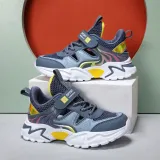 Kid Boys Hollow Out Breathable Sports Sneakers Shoes For Summer