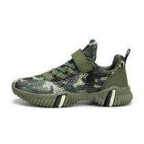Kid Boy Net Camouflage Breathable Sports Sneakers Shoes For Summer