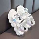 Kid Girl Sequins Letters Beach Sandals Shoes