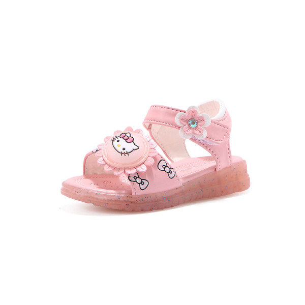 Toddler Kid Girl Bowknot Pink Beach Sandals Shoes