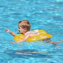 Baby Toddlers Inflatable Swimming Float Sitting Swimming Circle