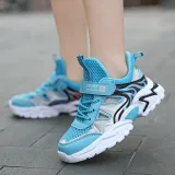 Kid Boys Hollow Out Breathable Sports Sneakers Shoes For Summer