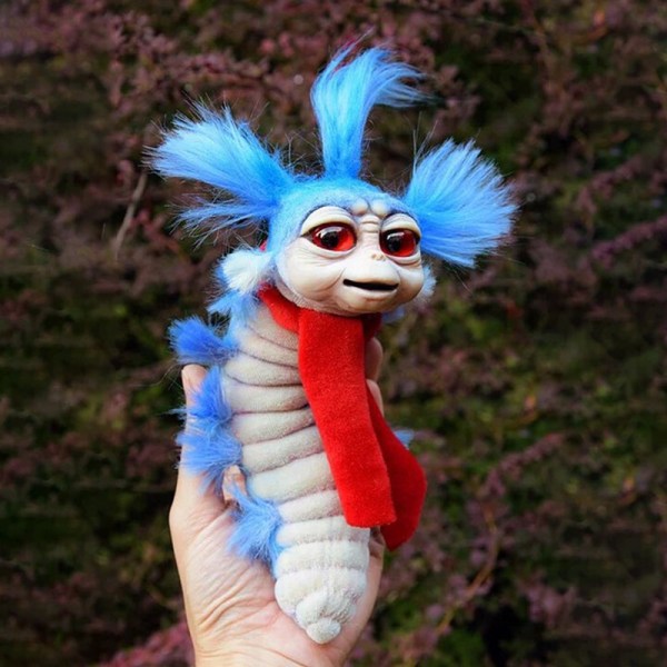 big stuffed worm