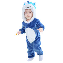 Baby Cute Unicorn Onesie Kigurumi Pajamas Animal Costumes for Unisex Babys