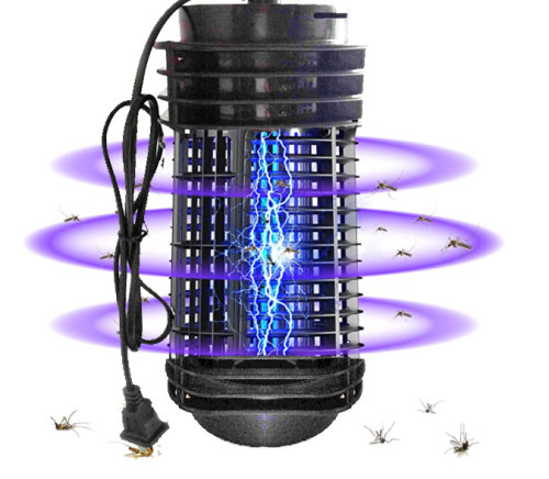 Electronic Mosquito Killer Trap LED Light Lamp Outdoor and Indoor for Home Garden Physical Trap Design