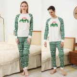 Cute Christmas Deer Pinting Christmas Tree ​Christmas Family Matching Sleepwear Pajamas Sets