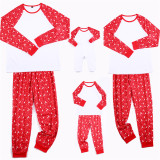 Red Christmas Deer Jingle Bell ​Christmas Family Matching Sleepwear Pajamas Sets