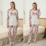 Cute Printed Christmas Gift ​​Christmas Family Matching Sleepwear Pajamas Sets