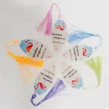 Kidshoo Exclusive Design Transparent Leaf Pressed Bookmark For Readers