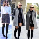 Classic Over The Knee High Suede Women Boots Winter Thigh High Pointy Boots
