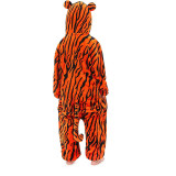 Family Kigurumi Pajamas Brown Tiger Animal Onesie Cosplay Costume Pajamas For Kids and Adults
