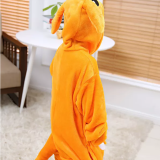 Family Kigurumi Pajamas Orange Kangaroo Animal Onesie Cosplay Costume Pajamas For Kids and Adults