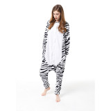 Family Kigurumi Pajamas Zebra Animal Onesie Cosplay Costume Pajamas For Kids and Adults