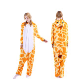 Family Kigurumi Pajamas Giraffe Animal Onesie Cosplay Costume Pajamas For Kids and Adults