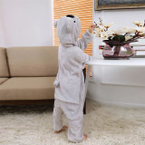 Family Kigurumi Pajamas Grey Koala Animal Onesie Cosplay Costume Pajamas For Kids and Adults