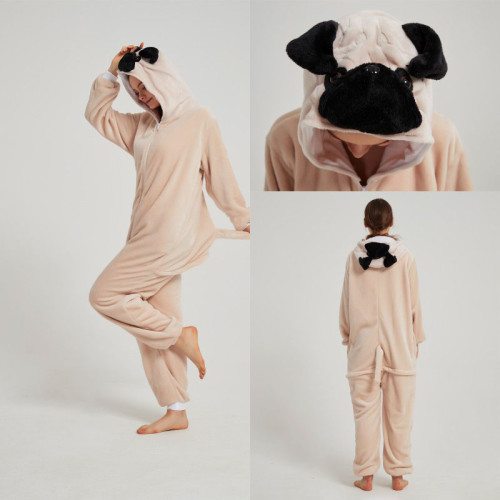 Family Kigurumi Pajamas Shar Pei Dog Onesie Cosplay Costume Pajamas For Kids and Adults